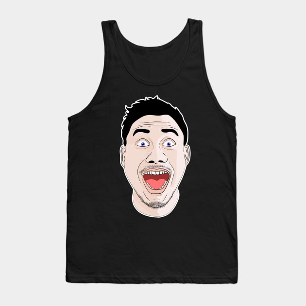 Wow surprised man face Tank Top by kamdesigns